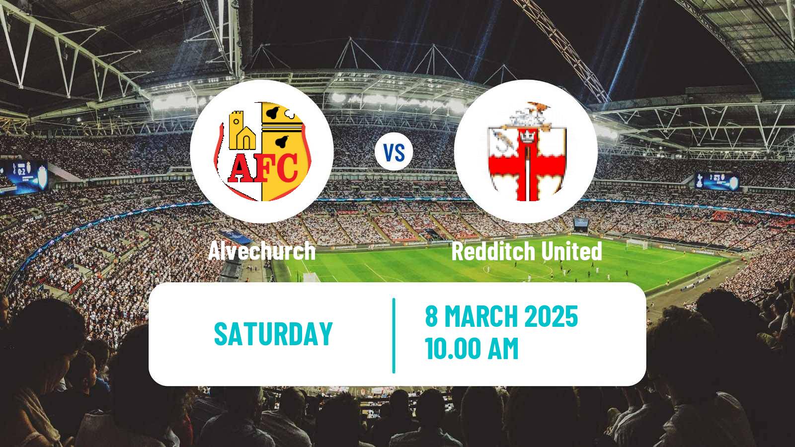 Soccer English Southern League Central Division Alvechurch - Redditch United