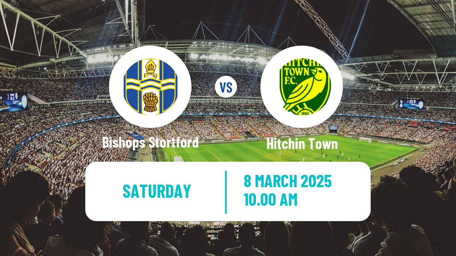 Soccer English Southern League Central Division Bishops Stortford - Hitchin Town