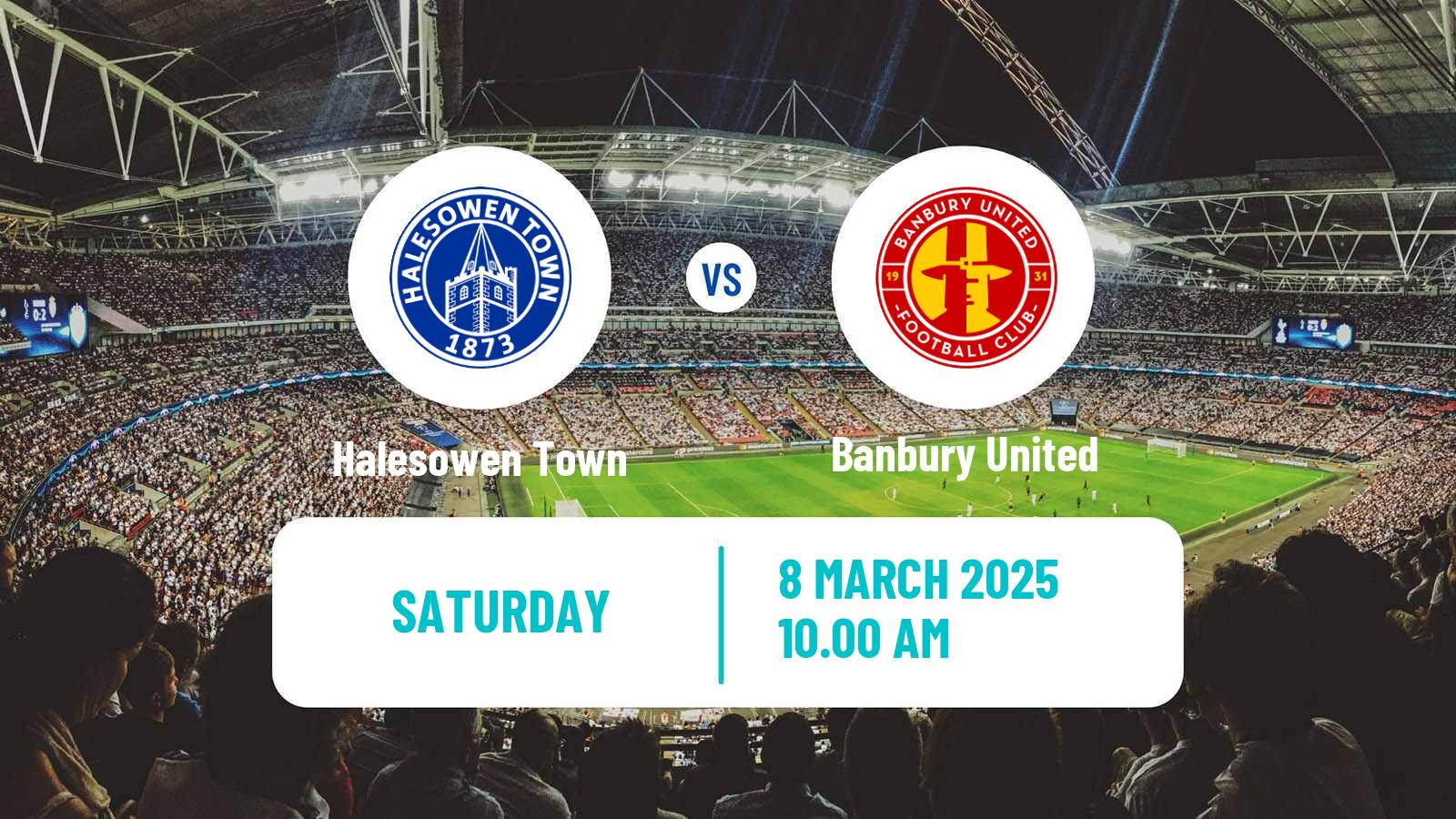 Soccer English Southern League Central Division Halesowen Town - Banbury United