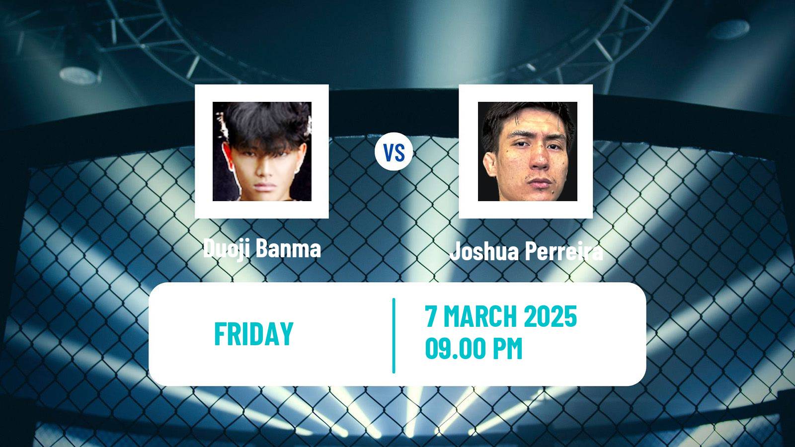 MMA Flyweight One Championship Men Duoji Banma - Joshua Perreira