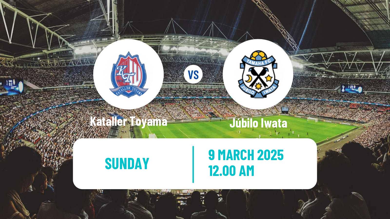 Soccer Japan J2 League Kataller Toyama - Júbilo Iwata