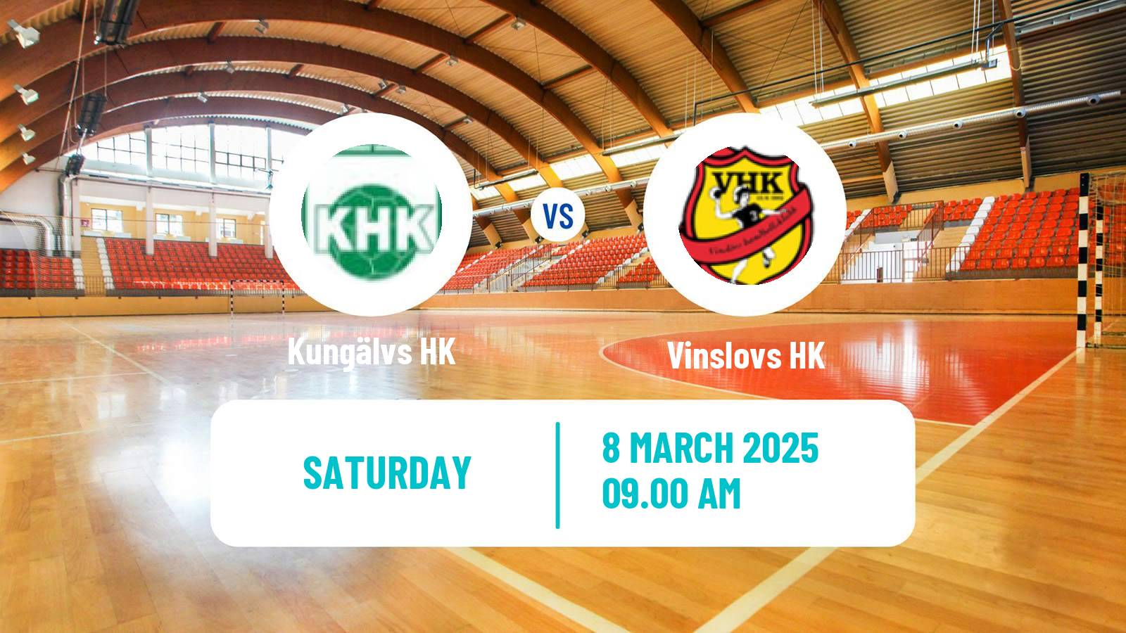Handball Swedish Allsvenskan Handball Kungälvs - Vinslovs