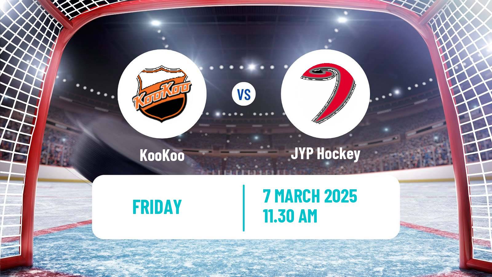 Hockey Finnish SM-liiga KooKoo - JYP