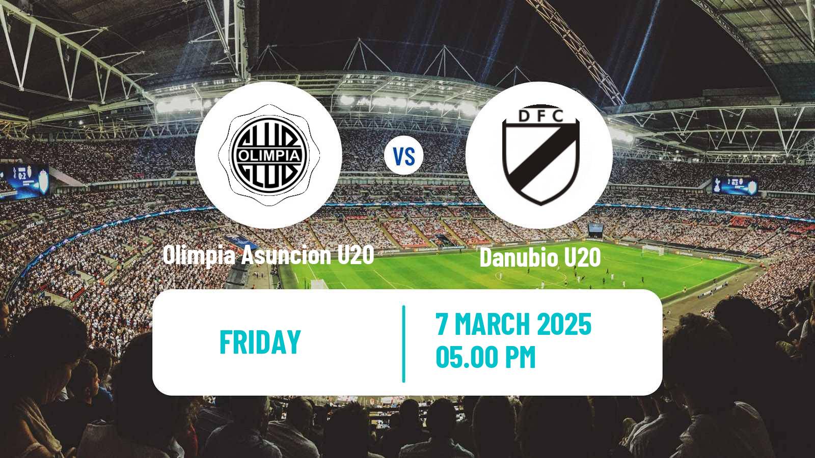 Soccer Copa Libertadores U20 Olimpia Asuncion U20 - Danubio U20