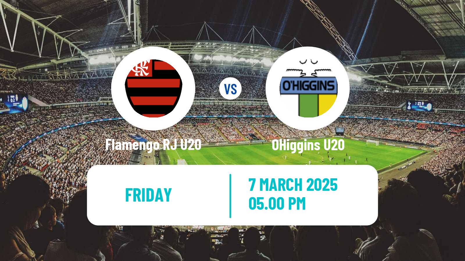 Soccer Copa Libertadores U20 Flamengo RJ U20 - OHiggins U20