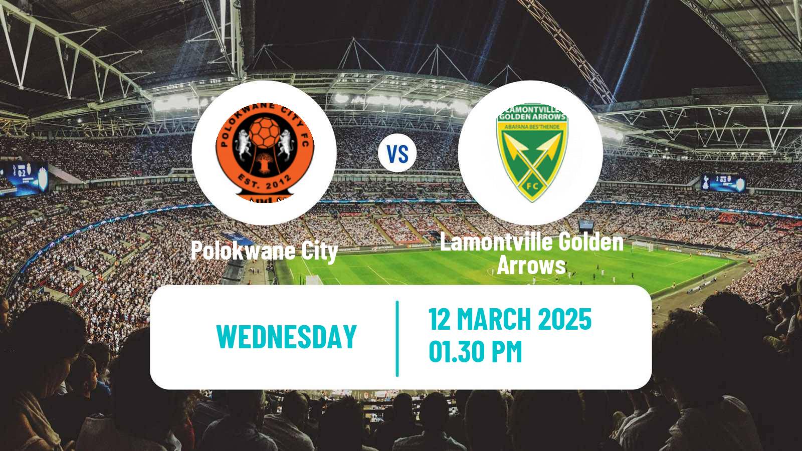 Soccer South African Premier Soccer League Polokwane City - Lamontville Golden Arrows