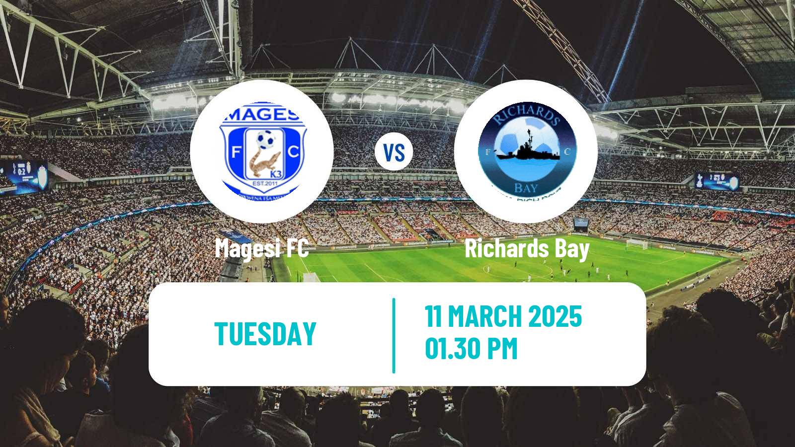 Soccer South African Premier Soccer League Magesi - Richards Bay