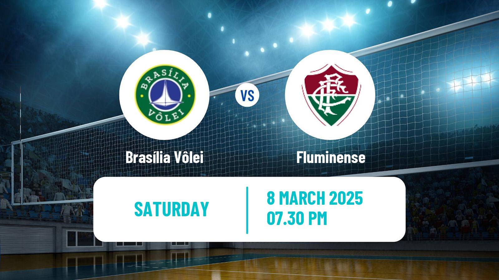 Volleyball Brazilian SuperLiga Volleyball Women Brasília Vôlei - Fluminense