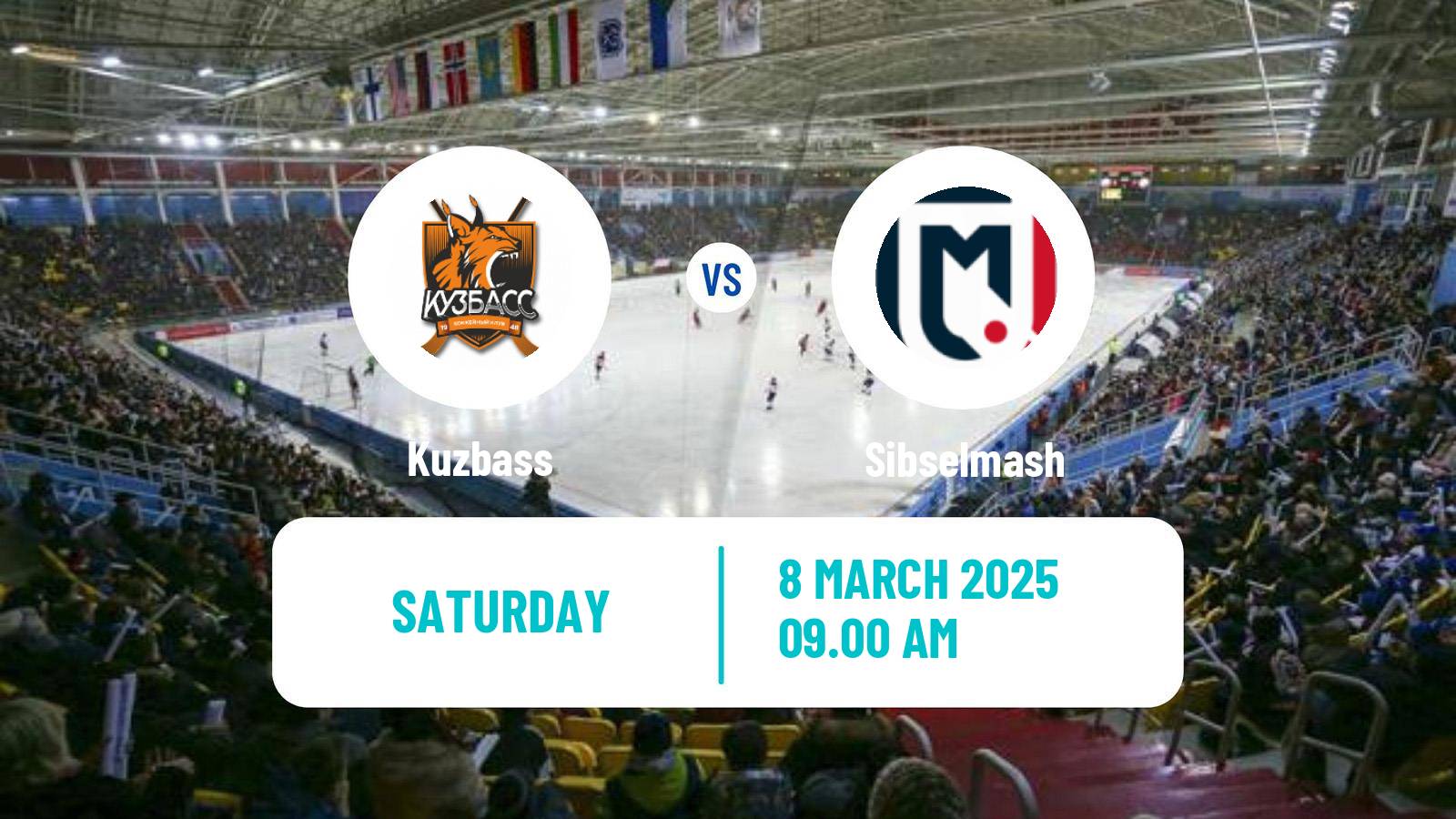Bandy Russian Super League Bandy Kuzbass - Sibselmash