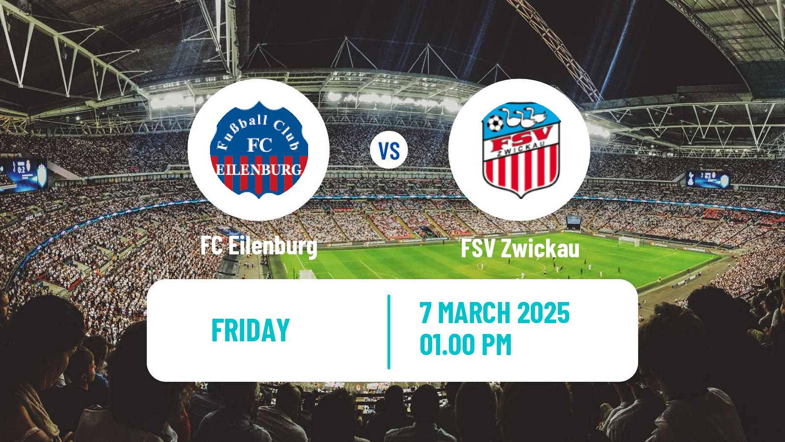 Soccer German Regionalliga Nordost Eilenburg - Zwickau