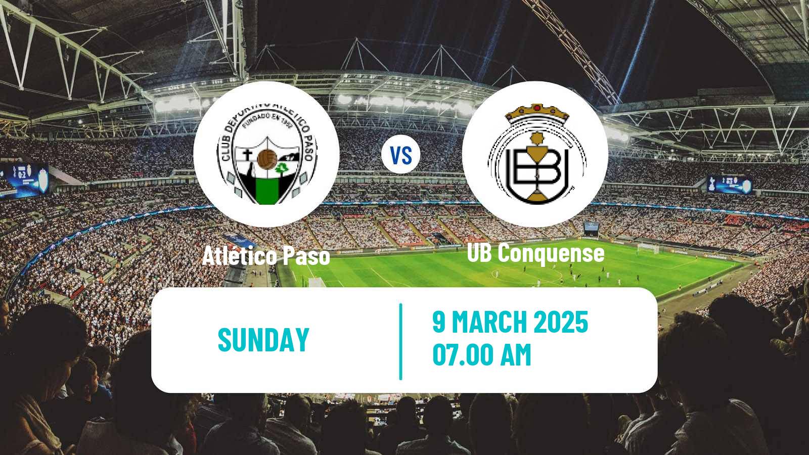 Soccer Spanish Segunda RFEF - Group 5 Atlético Paso - Conquense
