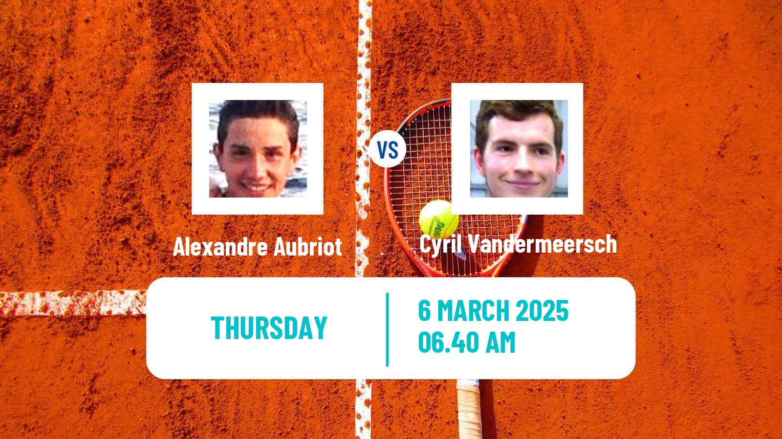 Tennis ITF M15 Poitiers Men Alexandre Aubriot - Cyril Vandermeersch