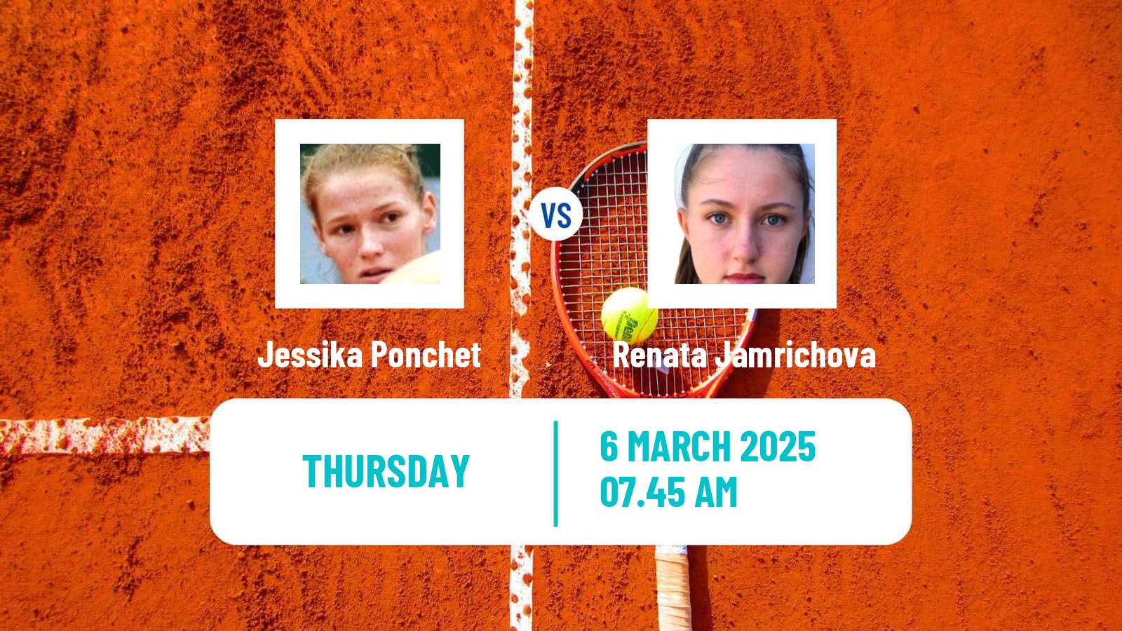 Tennis ITF W75 Trnava 2 Women Jessika Ponchet - Renata Jamrichova