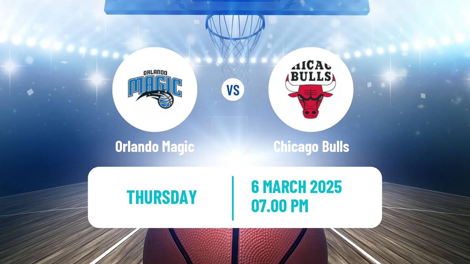 Basketball NBA Orlando Magic - Chicago Bulls