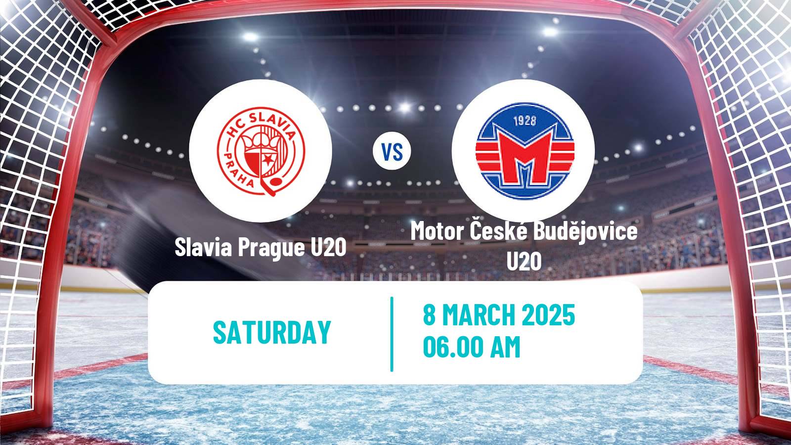 Hockey Czech ELJ Slavia Prague U20 - Motor České Budějovice U20