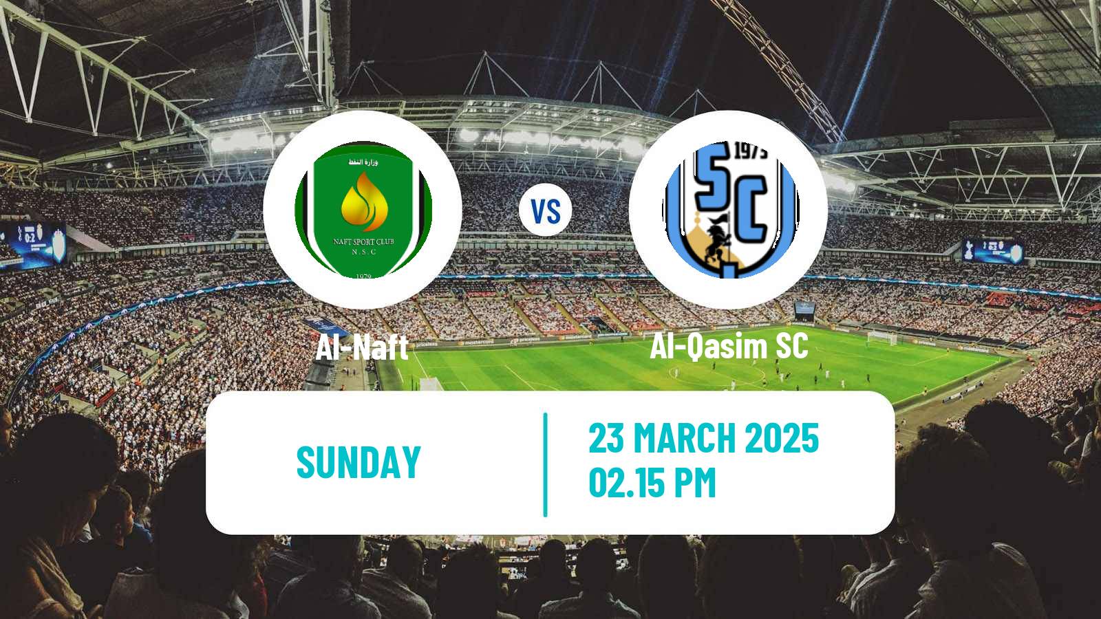 Soccer Iraqi Premier League Al-Naft - Al-Qasim