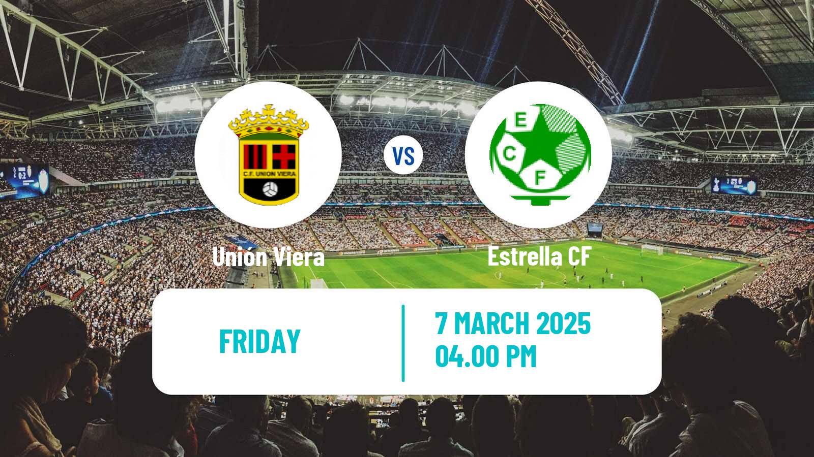 Soccer Spanish Tercera RFEF - Group 12 Unión Viera - Estrella