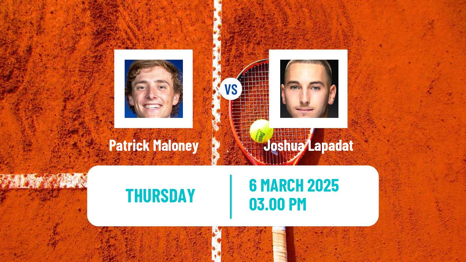 Tennis ITF M15 Sherbrooke Men Patrick Maloney - Joshua Lapadat