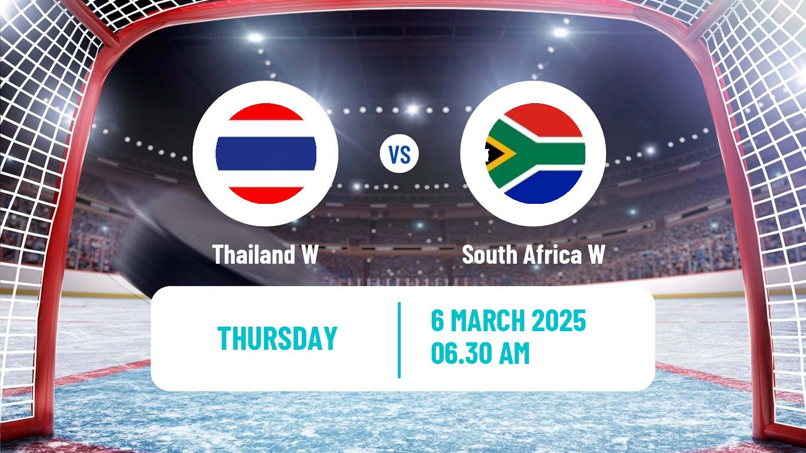 Hockey IIHF World Championship IIIA Women Thailand W - South Africa W