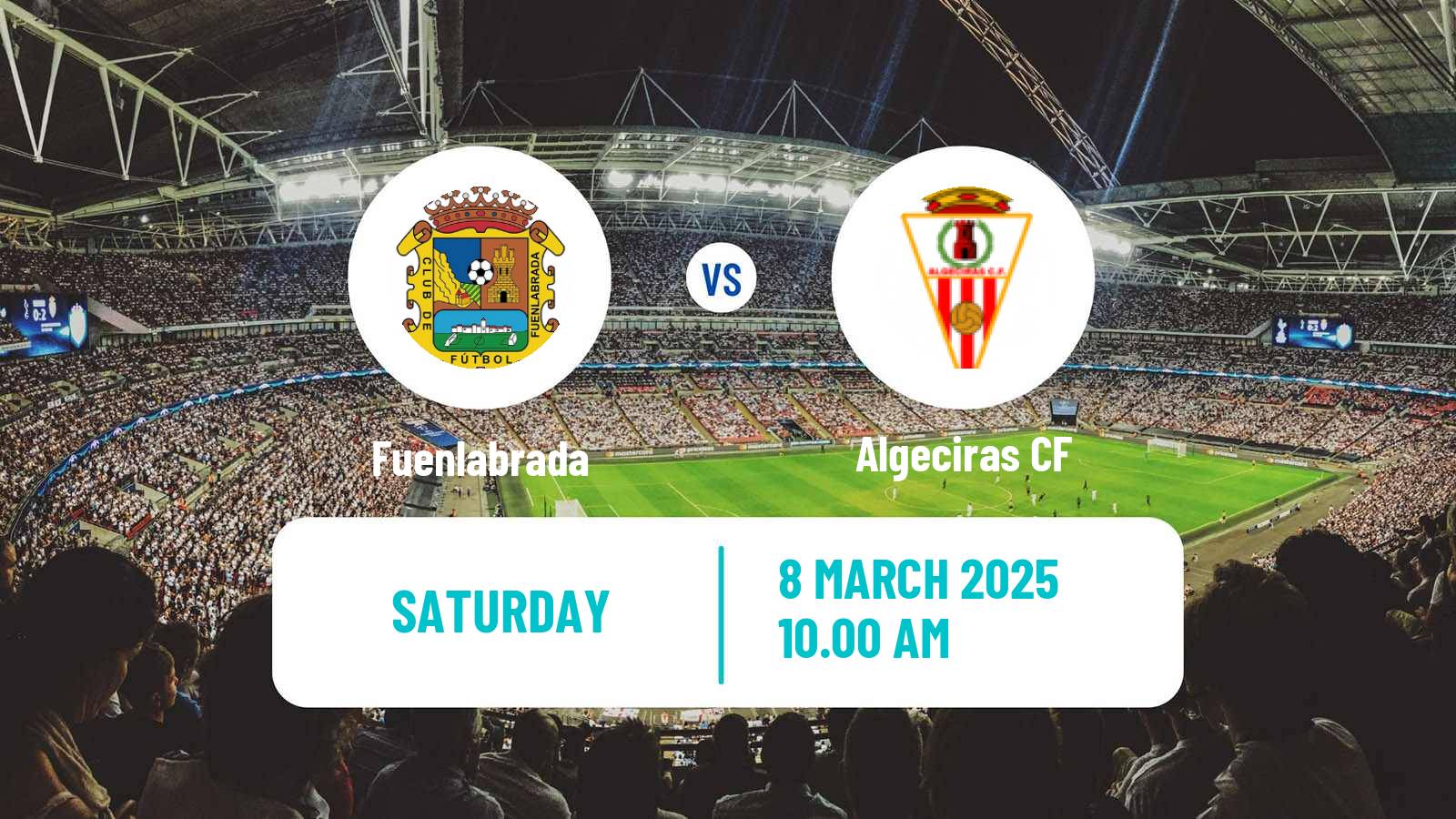 Soccer Spanish Primera RFEF Group 2 Fuenlabrada - Algeciras