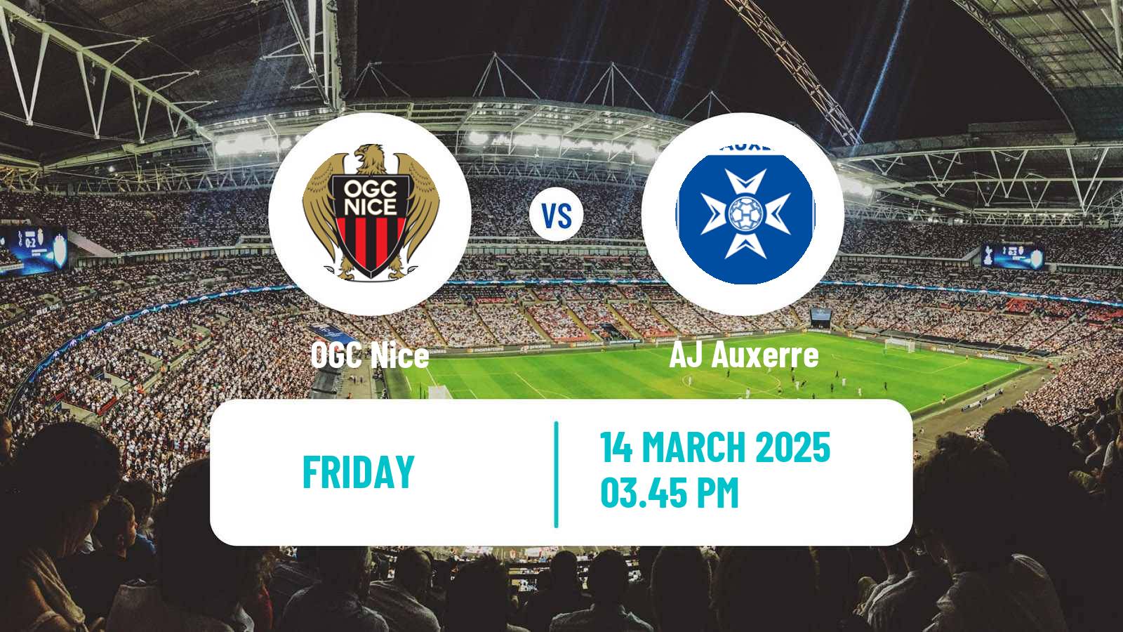 Soccer French Ligue 1 Nice - Auxerre