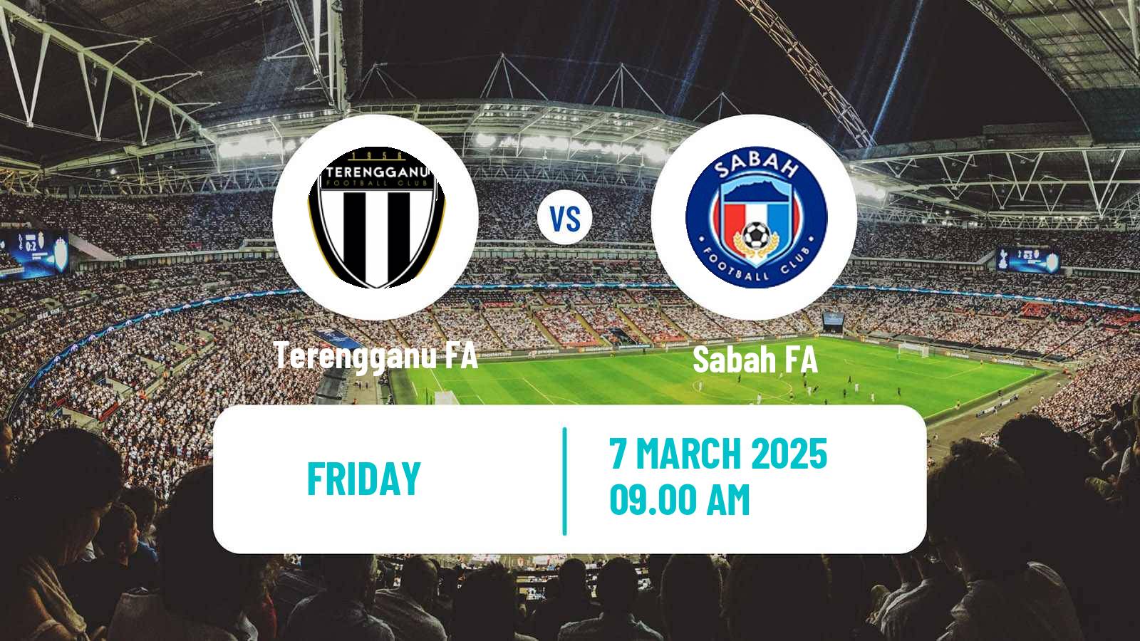 Soccer Malaysian Super League Terengganu FA - Sabah FA