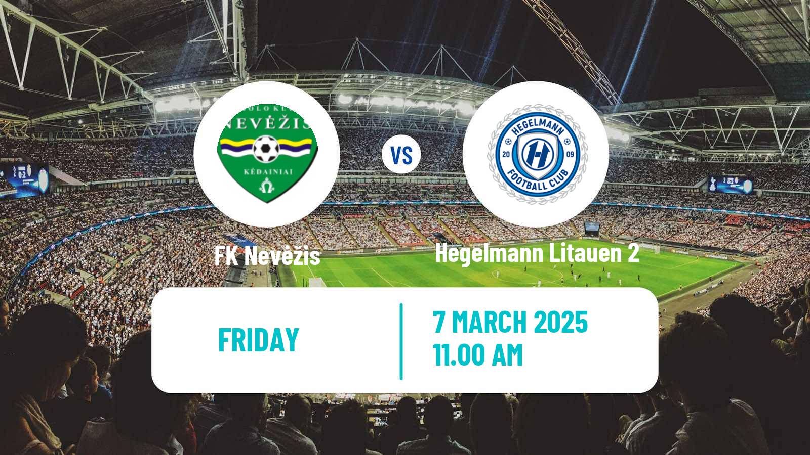 Soccer Lithuanian Division 2 Nevėžis - Hegelmann Litauen 2