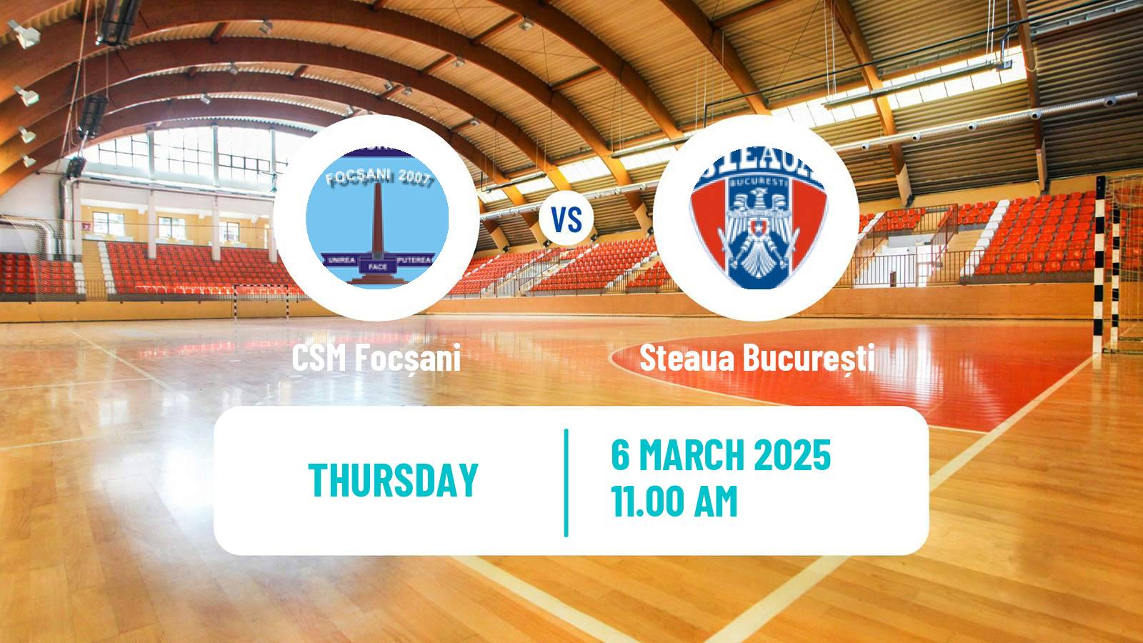 Handball Romanian Liga Nationala Handball CSM Focșani - Steaua București
