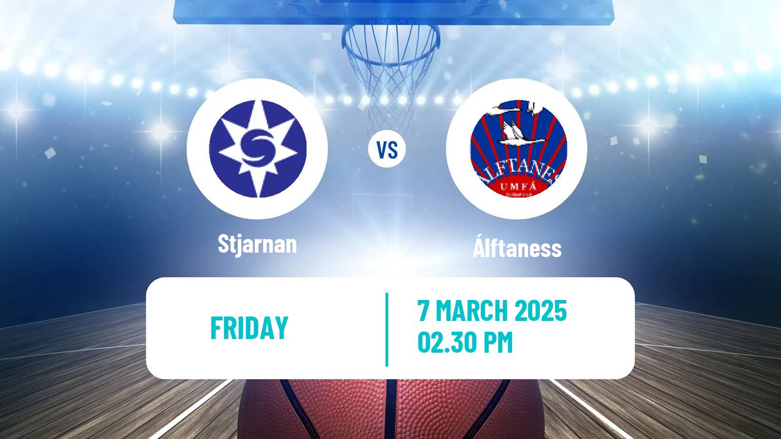Basketball Icelandic Premier League Basketball Stjarnan - Álftaness