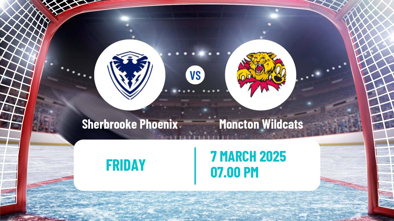 Hockey QMJHL Sherbrooke Phoenix - Moncton Wildcats