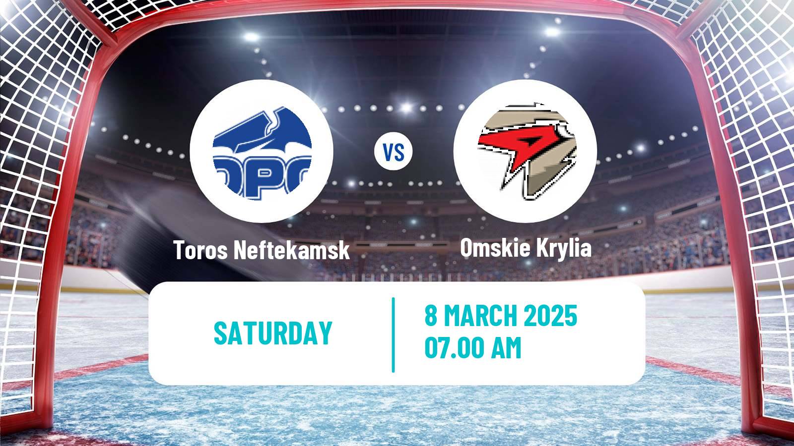 Hockey VHL Toros Neftekamsk - Omskie Krylia
