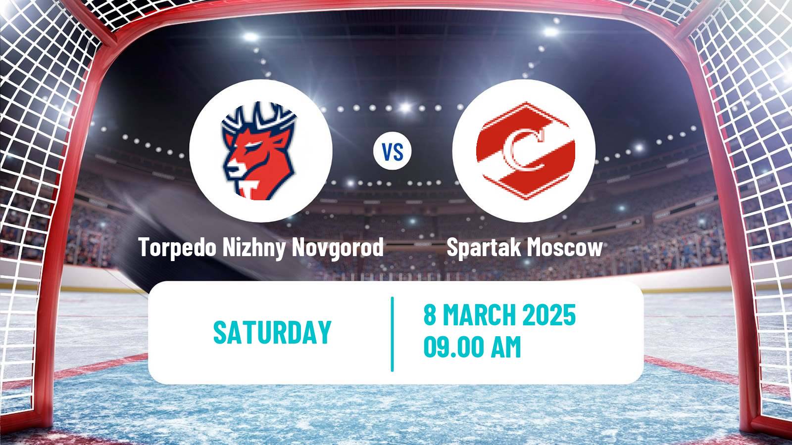 Hockey KHL Torpedo Nizhny Novgorod - Spartak Moscow