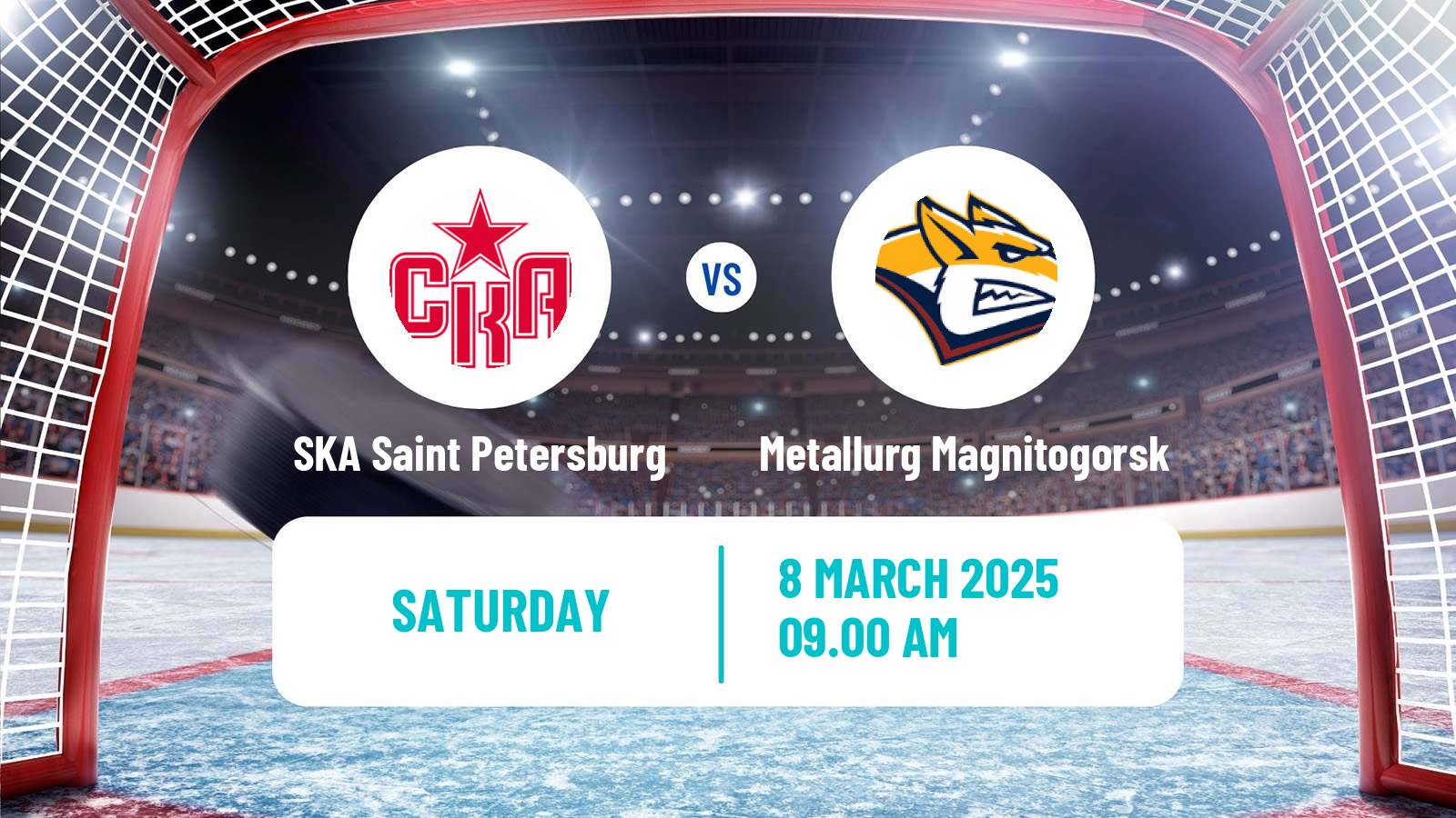 Hockey KHL SKA Saint Petersburg - Metallurg Magnitogorsk