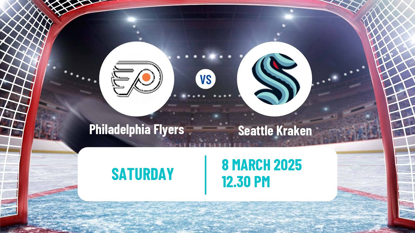 Hockey NHL Philadelphia Flyers - Seattle Kraken