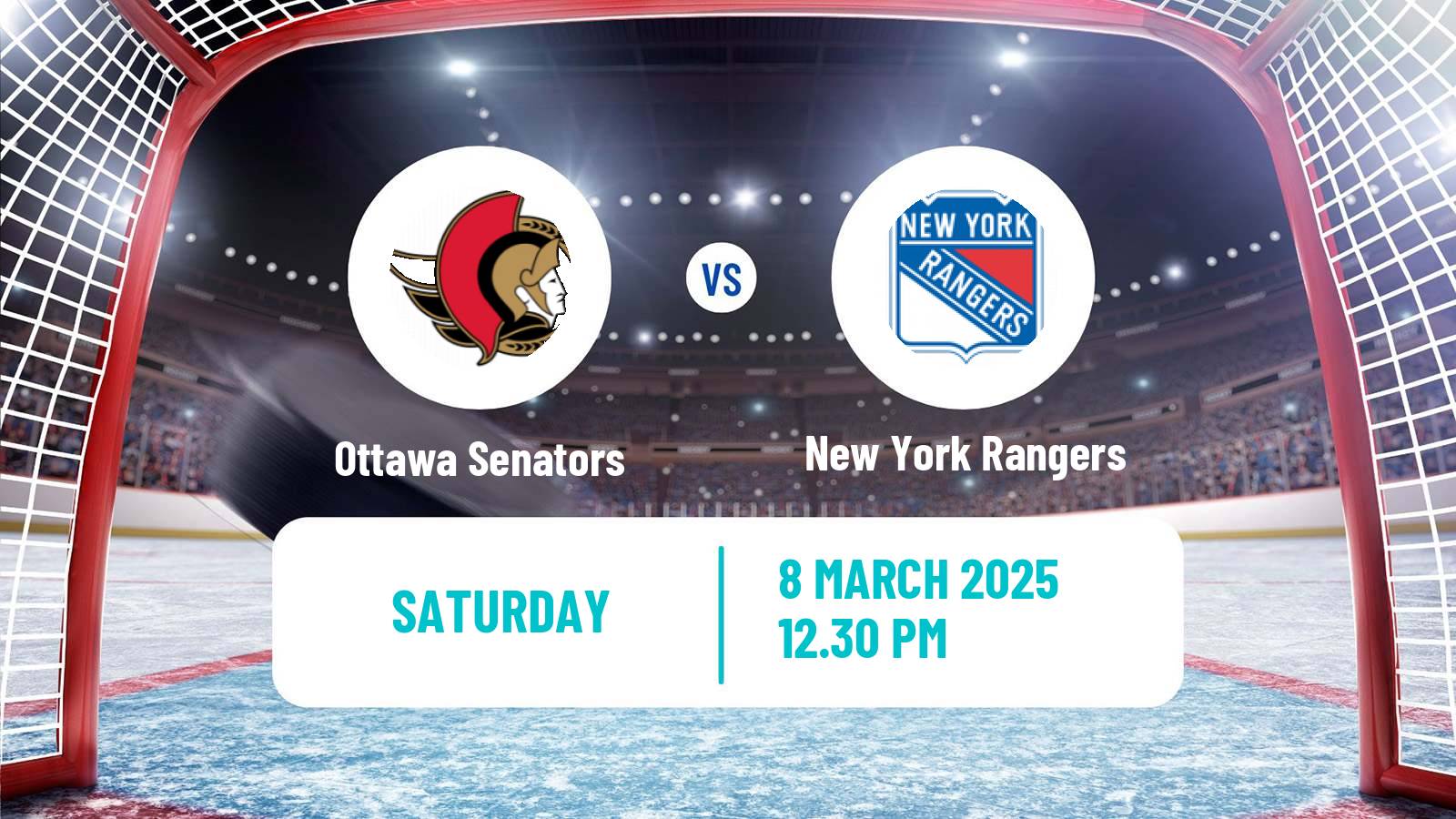 Hockey NHL Ottawa Senators - New York Rangers