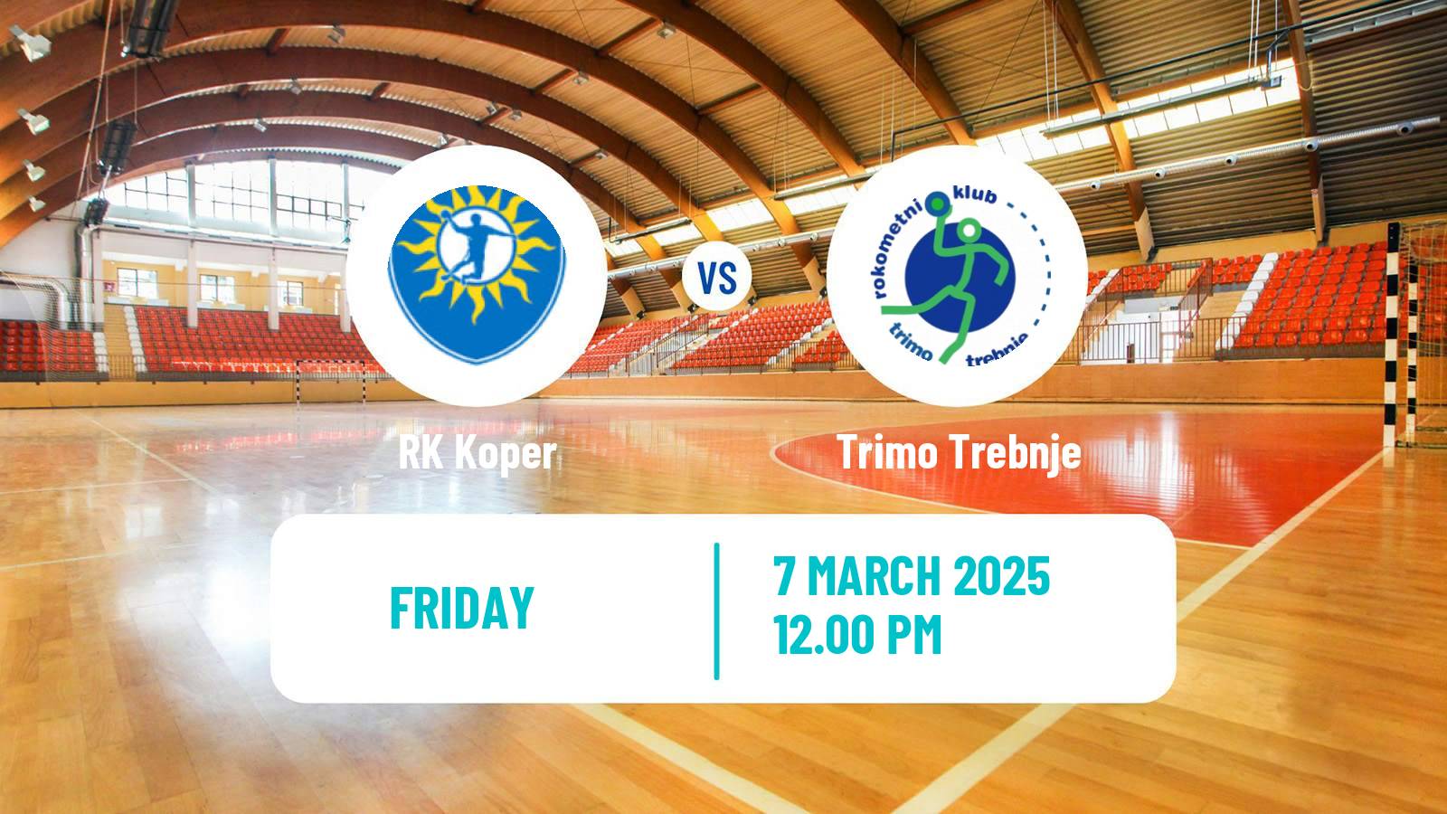 Handball Slovenian 1 NLB Liga Handball RK Koper - Trimo Trebnje