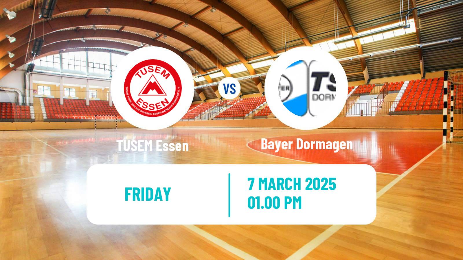 Handball German 2 Bundesliga Handball TUSEM Essen - Bayer Dormagen