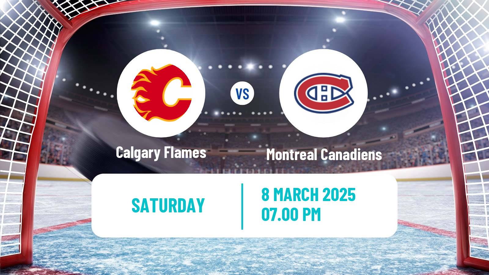 Hockey NHL Calgary Flames - Montreal Canadiens