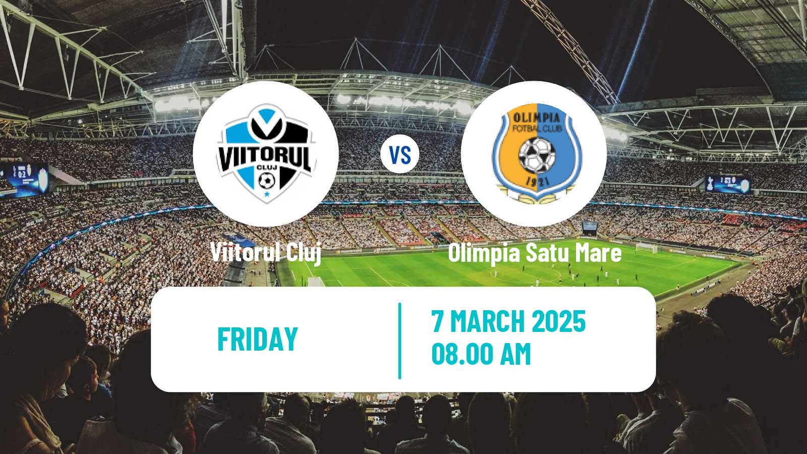 Soccer Romanian Liga 3 - Seria 10 Viitorul Cluj - Olimpia Satu Mare