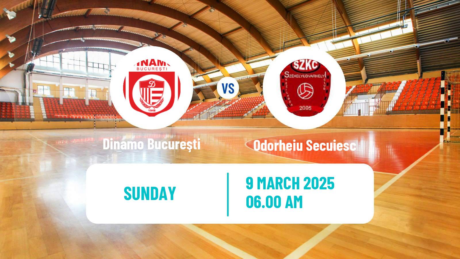 Handball Romanian Liga Nationala Handball Dinamo Bucureşti - Odorheiu Secuiesc