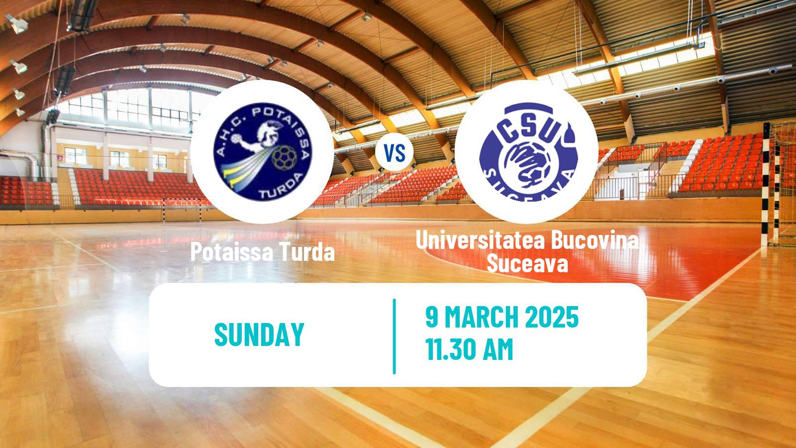 Handball Romanian Liga Nationala Handball Potaissa Turda - Universitatea Bucovina Suceava