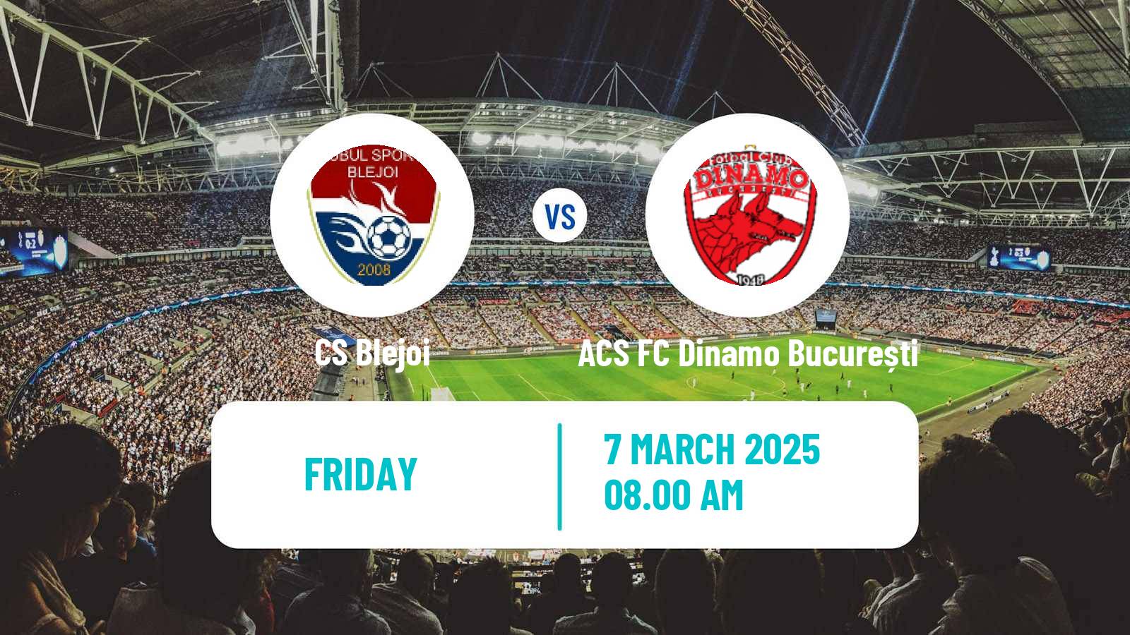 Soccer Romanian Liga 3 - Seria 5 Blejoi - ACS FC Dinamo București