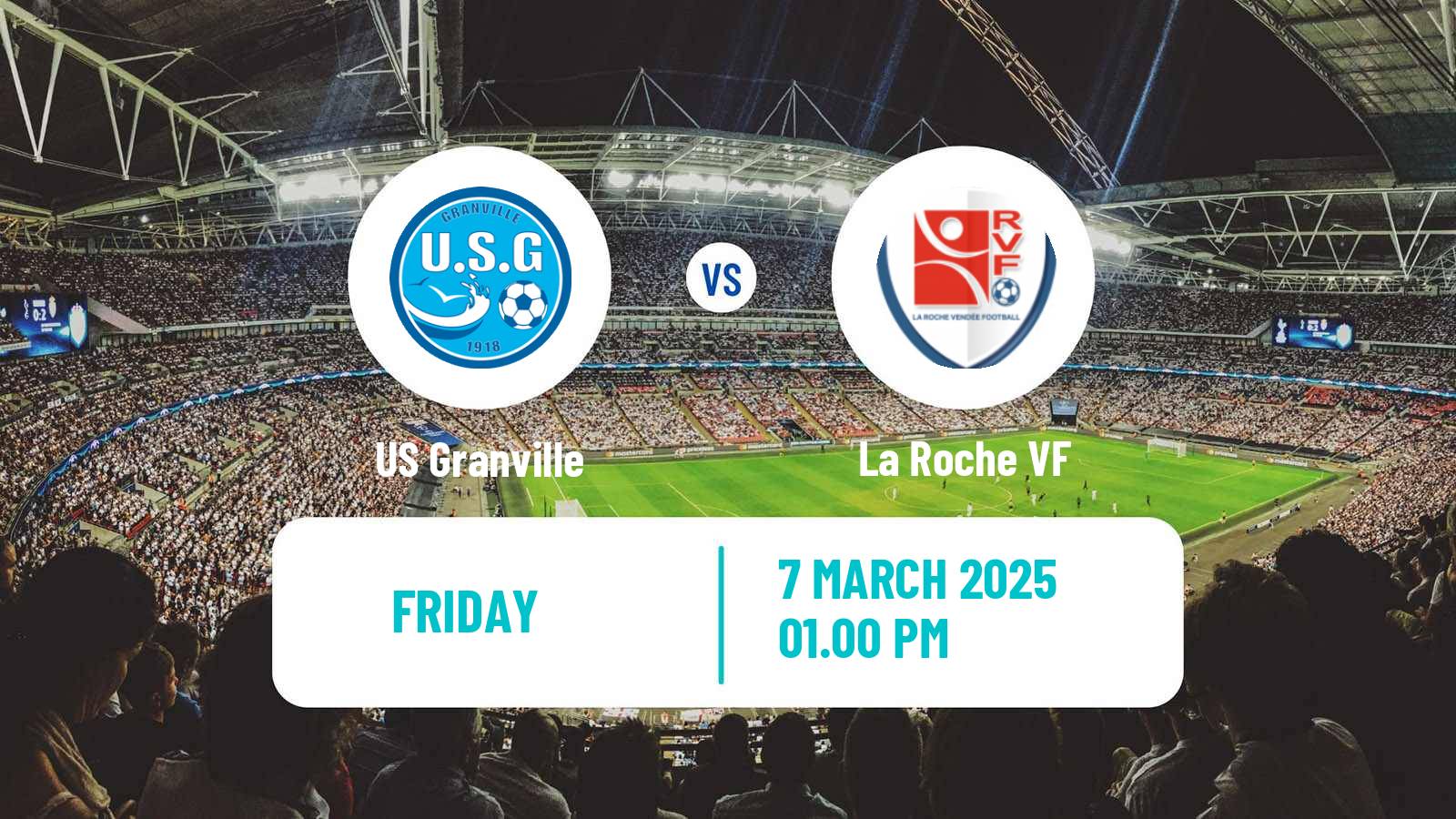 Soccer French National 2 - Group B Granville - La Roche VF