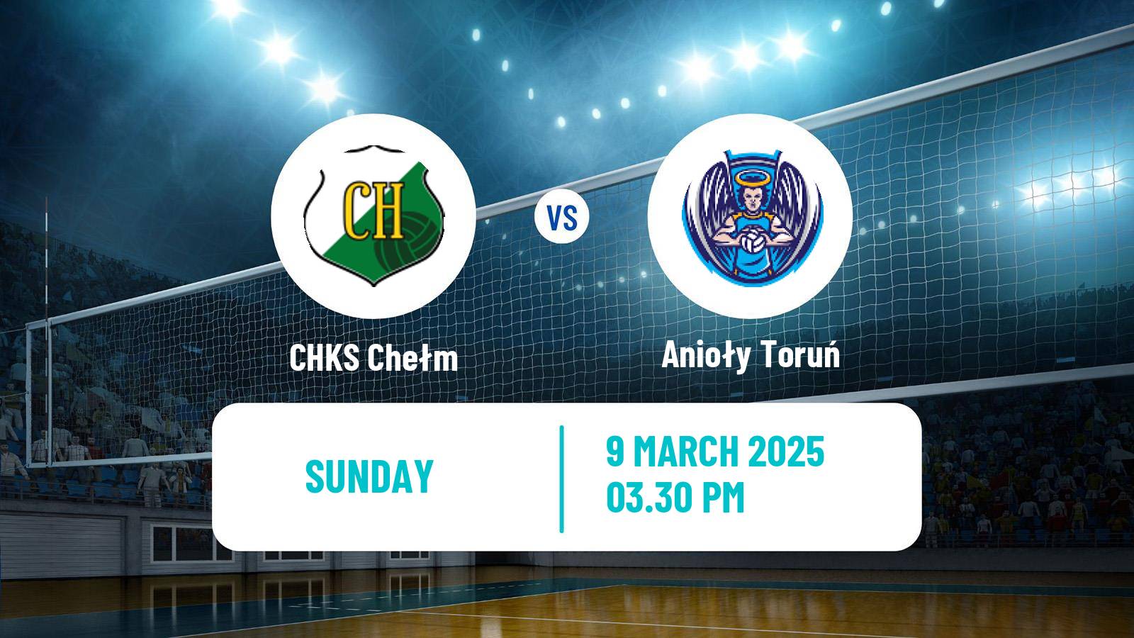 Volleyball Polish I Liga Volleyball Chełm - Anioły Toruń