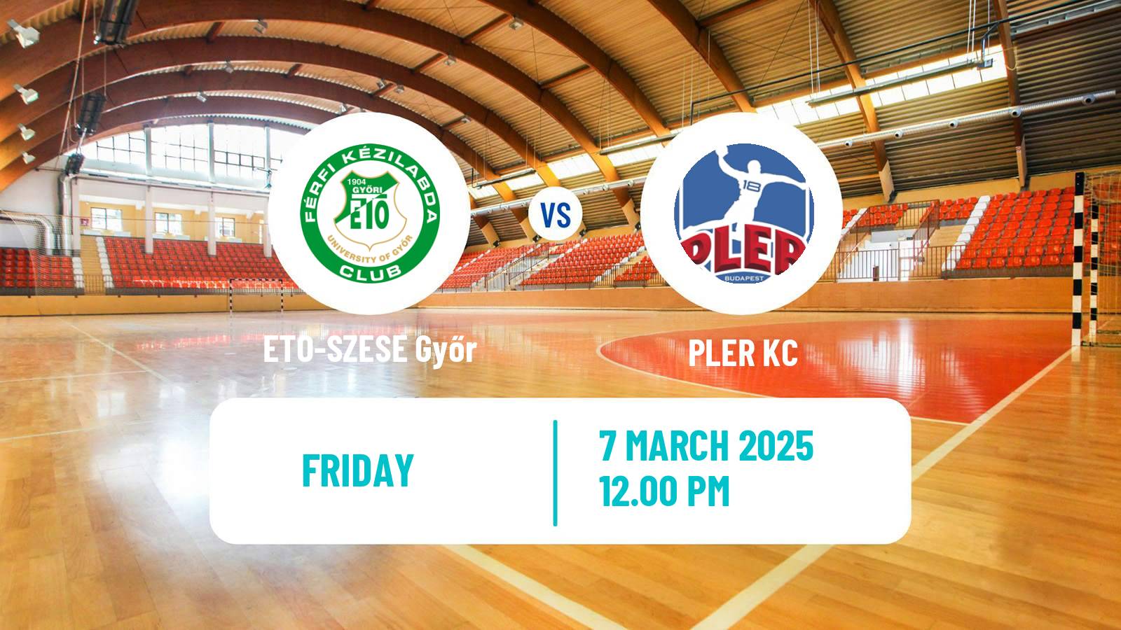 Handball Hungarian Division 1 Handball ETO-SZESE Győr - PLER