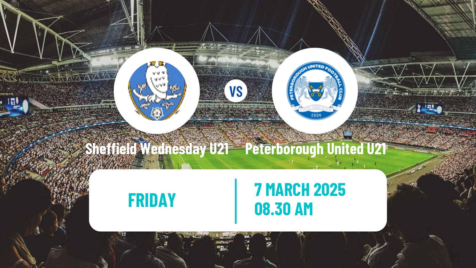 Soccer English Professional Development League Sheffield Wednesday U21 - Peterborough United U21