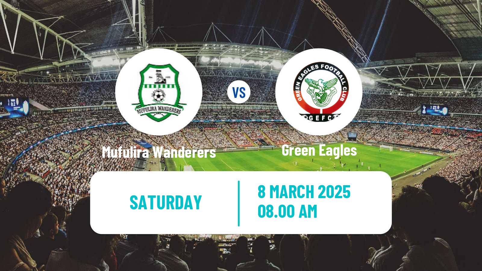Soccer Zambian Premier League Mufulira Wanderers - Green Eagles