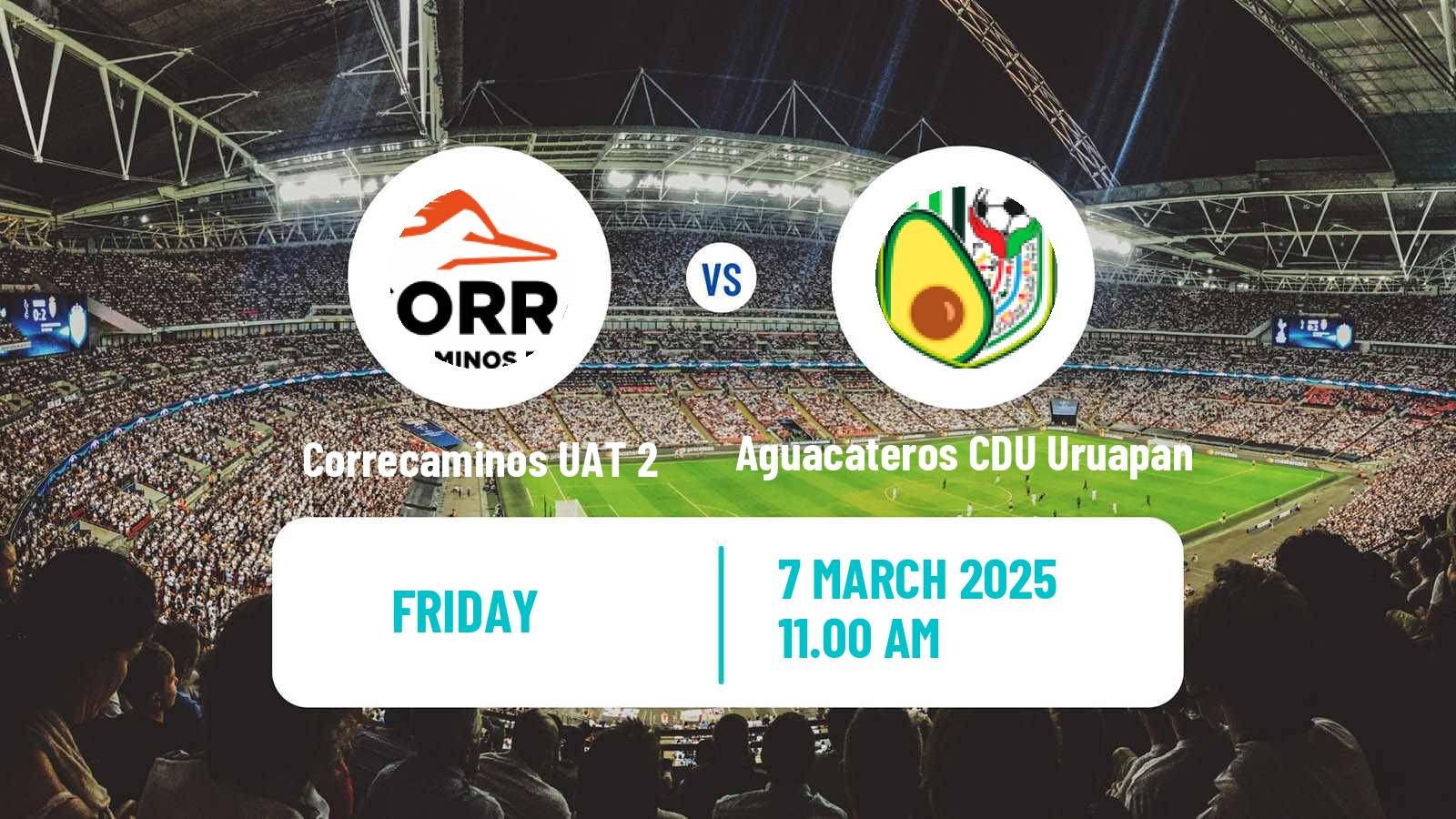 Soccer Mexican Liga Premier Serie A Correcaminos UAT 2 - Aguacateros CDU Uruapan