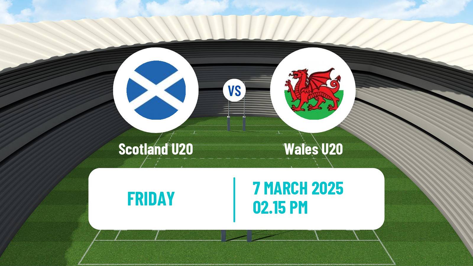 Rugby union Six Nations U20 Scotland U20 - Wales U20