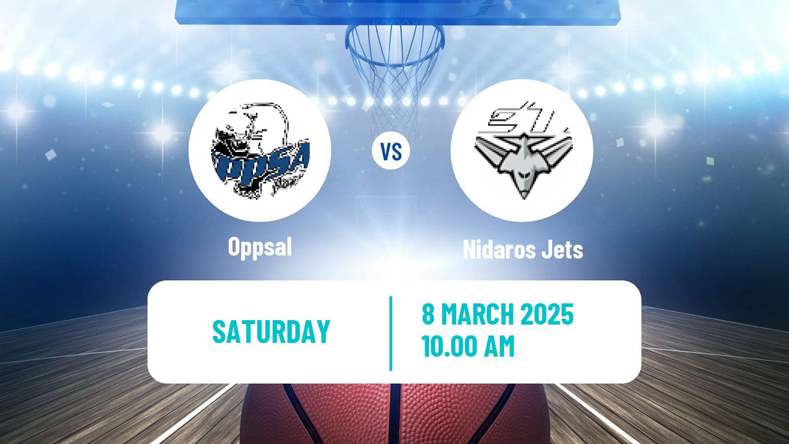 Basketball Norwegian BLNO Oppsal - Nidaros Jets